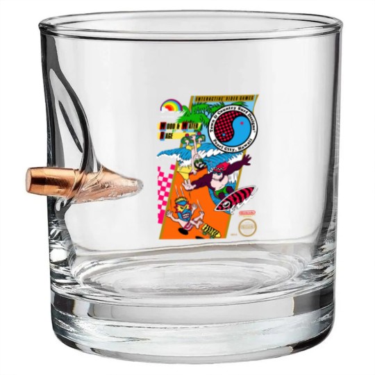 Discover T C Town and Country Surf Designs Vintage Replica Bullet Whiskey Glasses