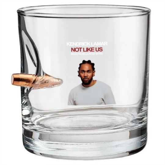 Discover Kendrick Lamar Not Like Us Bullet Whiskey Glasses