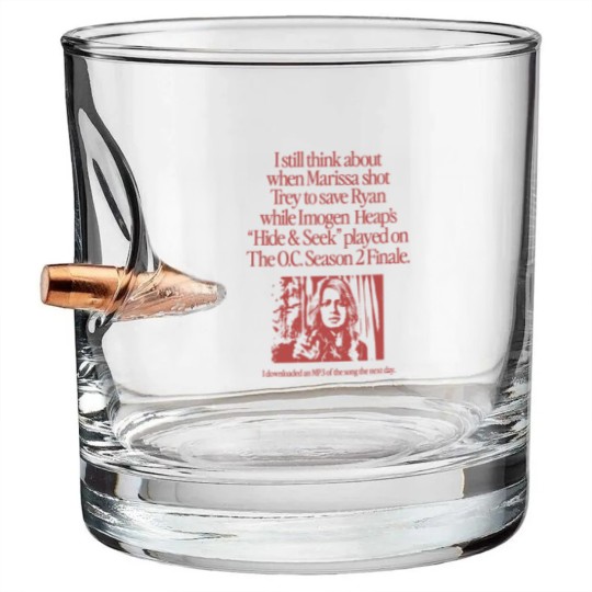 Discover I Still Think About When Marissa Shot Trey on The O.C. Season 2 Finale Bullet Whiskey Glasses
