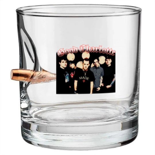 Discover Vintage Good Charlotte Rock Band Bullet Whiskey Glasses