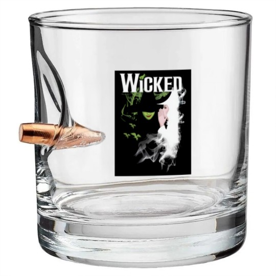 Discover Wicked Broadway Musical Bullet Whiskey Glasses