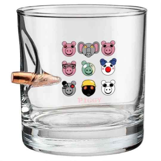 Discover thinknoodles piggy piggy Bullet Whiskey Glasses