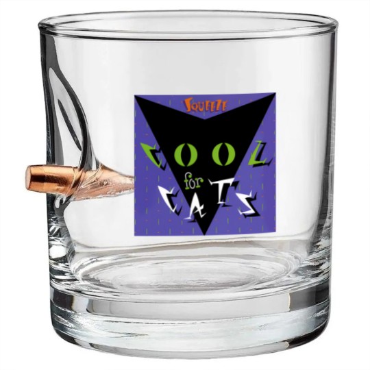 Discover Squeeze Cool For Cats Cool Cats Purple Green Bullet Whiskey Glasses