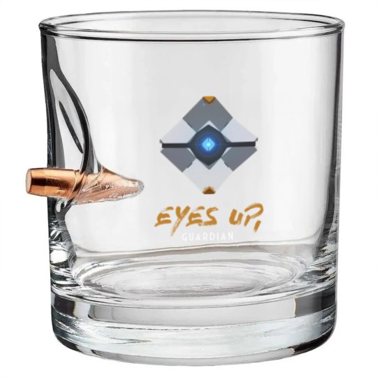 Discover Eyes up, Guardian - Destiny 2 - Bullet Whiskey Glasses