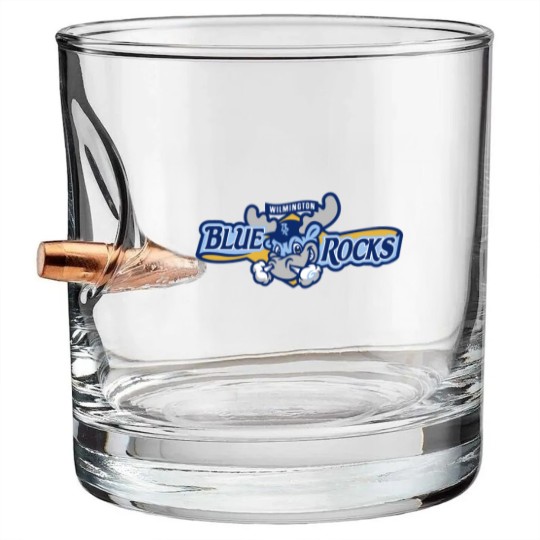 Discover Wilmington Blue Rocks Sport Clubs Bullet Whiskey Glasses