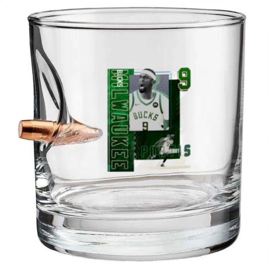 Discover Bobby Portis Basketball Paper Poster Bucks 2 - Bobby Portis - Bullet Whiskey Glasses