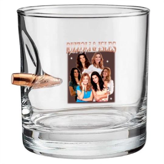 Discover Rizzoli and Isles Bullet Whiskey Glasses, Rizzoli and Isles Vintage Bullet Whiskey Glasses, Jane Rizzoli, Maura Isles