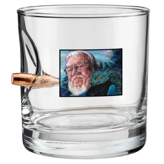 Discover George R R Martin Father Of Dragons Bullet Whiskey Glasses