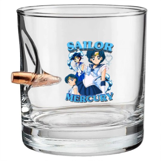 Discover Sailor Mercury Ami Mizuno Bootleg Bullet Whiskey Glasses