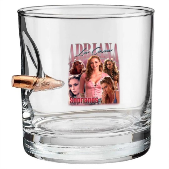 Discover Adriana La Cerva Bullet Whiskey Glasses, The Sopranos Bullet Whiskey Glasses, Adriana La Cerva Bullet Whiskey Glasses, Drea de Matteo Bullet Whiskey Glasses