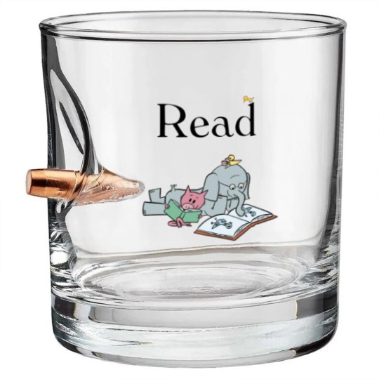 Discover It's A Good Day To Read Book - Elephant And Piggie Comic - Bullet Whiskey Glasses