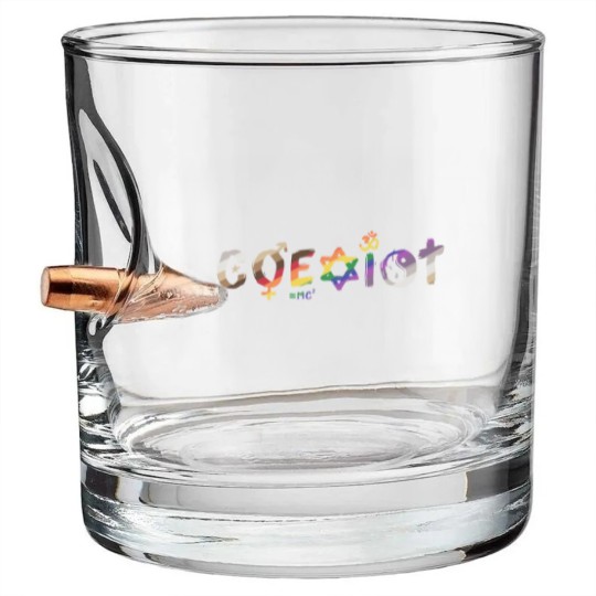 Discover Coexist Bullet Whiskey Glasses