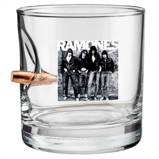 Discover Ramones Unisex Bullet Whiskey Glasses: 1st Album