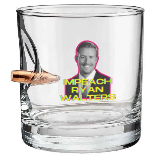 Discover Impeach Ryan Walters Bullet Whiskey Glasses