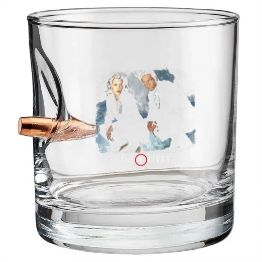 Discover The X Files - X Files - Bullet Whiskey Glasses