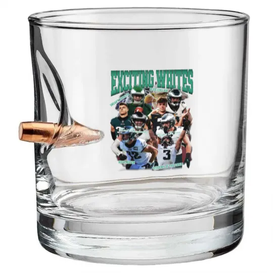 Discover Cooper DeJean Reed Blankenship Exciting Whites Bullet Whiskey Glasses