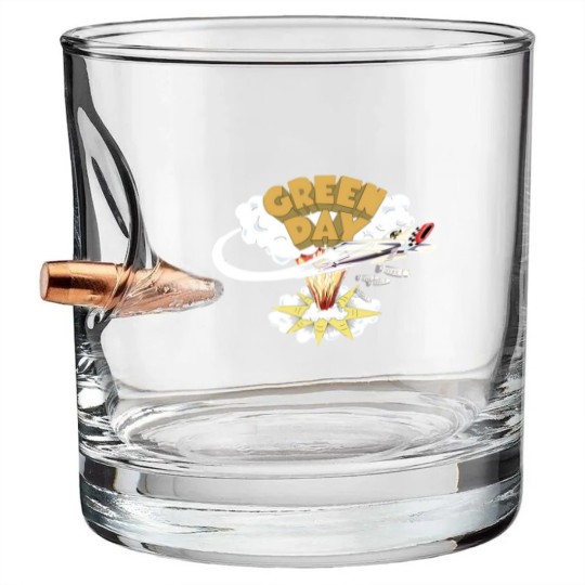 Discover Greenday Logo Bullet Whiskey Glasses
