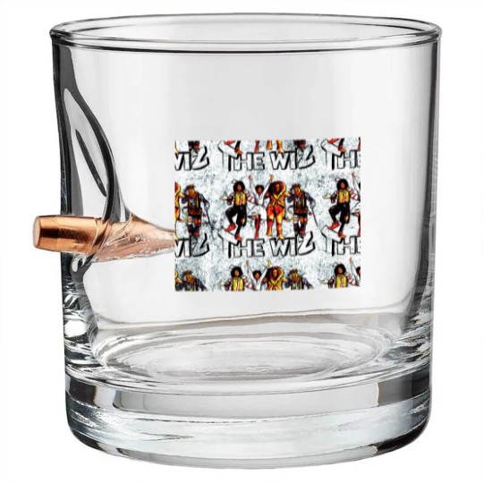 Discover Retro Wiz - The Wiz Yall Cartoon - Bullet Whiskey Glasses