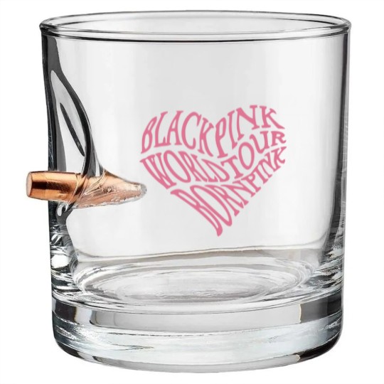 Discover Blackpink World Tour Born Pink Bullet Whiskey Glasses