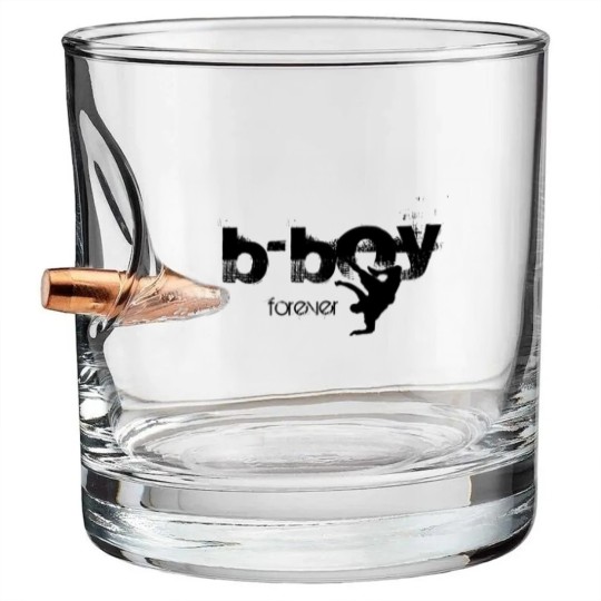 Discover b-boy forever Bullet Whiskey Glasses