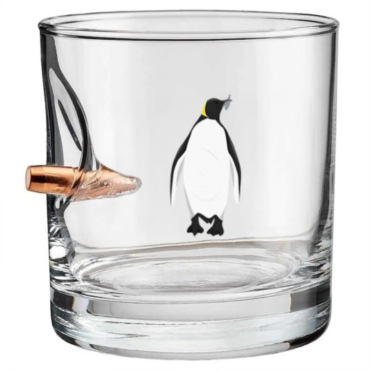 Discover Penguin Bullet Whiskey Glasses, Penguin Birthday Gift, Penguin Gift, Penguin Lover Bullet Whiskey Glasses