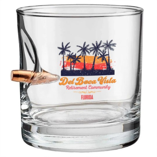 Discover Del Boca Vista - Seinfeld - Bullet Whiskey Glasses