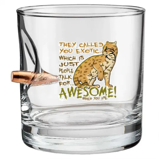 Discover Babou is Awesome! - Archer - Bullet Whiskey Glasses