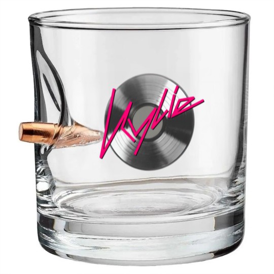 Discover Kylie Minogue  record silver Bullet Whiskey Glasses