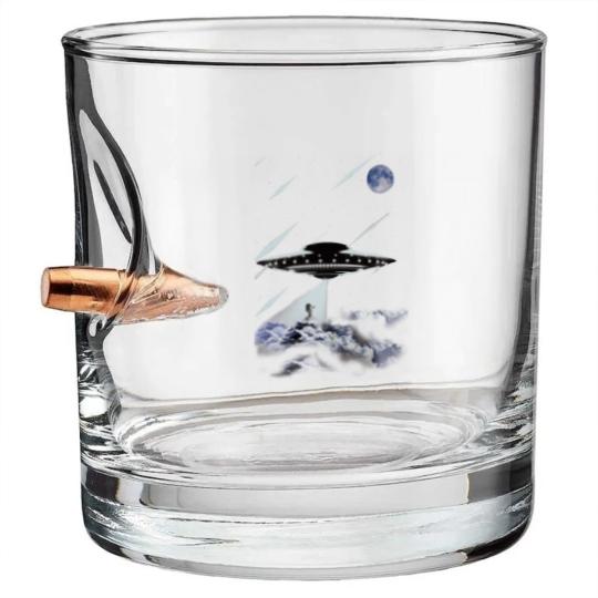 Discover Down Bad Alien Unisex Bullet Whiskey Glasses