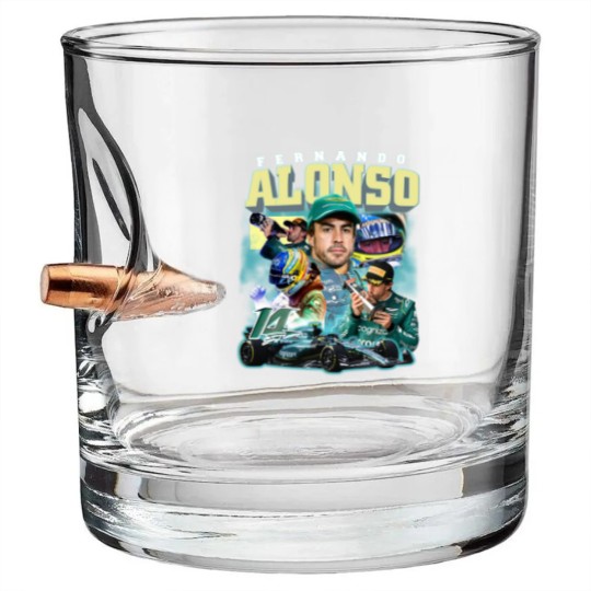 Discover FRD Alonso Bullet Whiskey Glasses Classic Bullet Whiskey Glasses