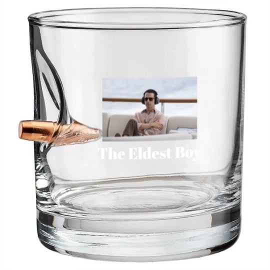 Discover Succession: The Eldest Boy Bullet Whiskey Glasses