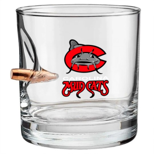Discover Carolina Mudcats Bullet Whiskey Glasses