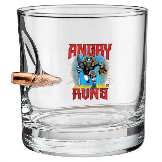 Discover Angry Runs Bullet Whiskey Glasses, Angry Runs 2023 Tour Bullet Whiskey Glasses