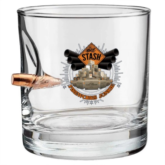 Discover Stash Fireworks Junkie - Fireworks - Bullet Whiskey Glasses