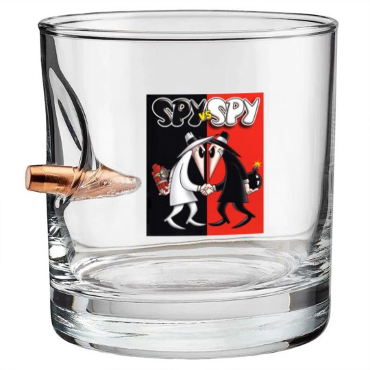 Discover Spy vs Spy - Spy Vs Spy - Bullet Whiskey Glasses