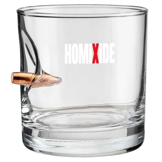 Discover Homixide Gang Bullet Whiskey Glasses, Beno! Meechie Merch