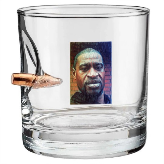 Discover George Floyd - Painting - George Floyd - Bullet Whiskey Glasses