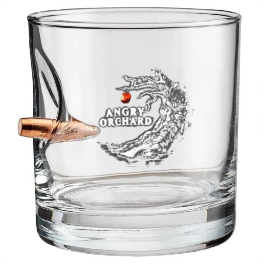 Discover Angry Orchard Bullet Whiskey Glasses