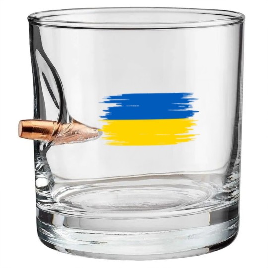 Discover Ukraine Flag - Ukraine - Bullet Whiskey Glasses