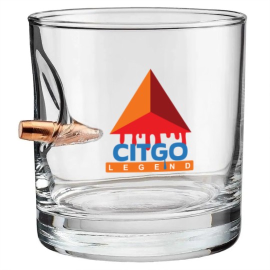 Discover CITGO legend Bullet Whiskey Glasses