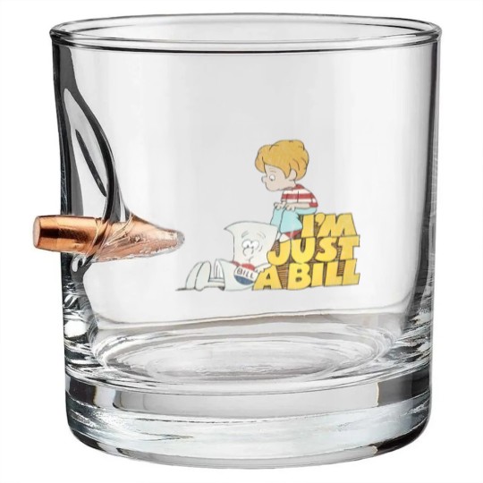 Discover I'm Just A Bill Aesthetic Bullet Whiskey Glasses