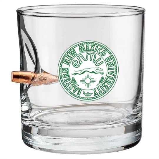 Discover Eastern New Mexico University style Bullet Whiskey Glasses