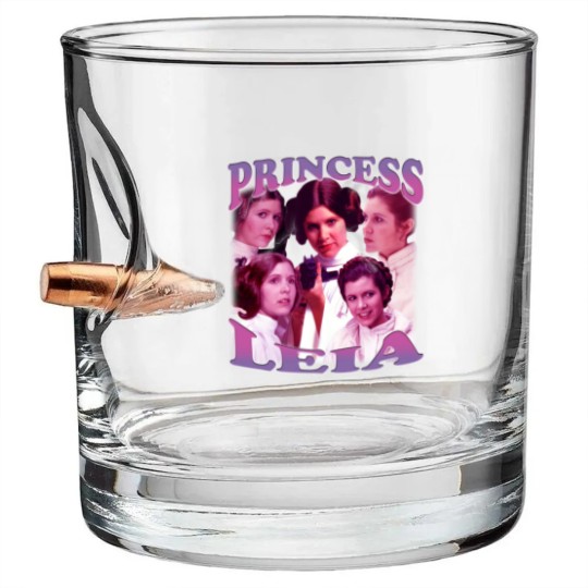Discover Princess Leia Bullet Whiskey Glasses Vintage Princess Leia Bullet Whiskey Glasses Princess Leia Homage Bullet Whiskey Glasses