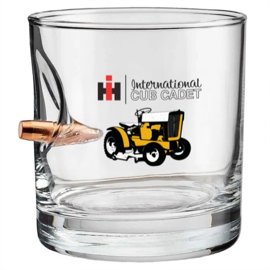 Discover International Cub Cadet Original Bullet Whiskey Glasses