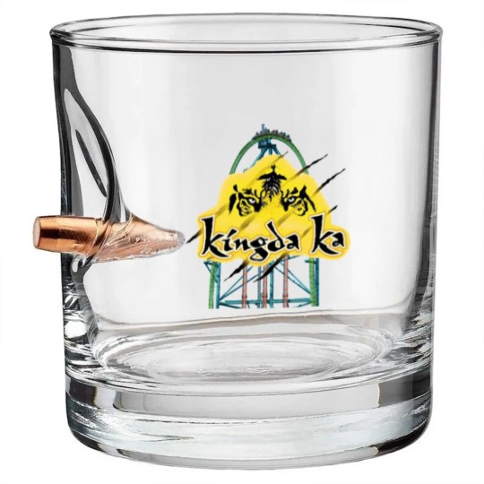 Discover Kingda Ka Six Flags Great Adventure Bullet Whiskey Glasses