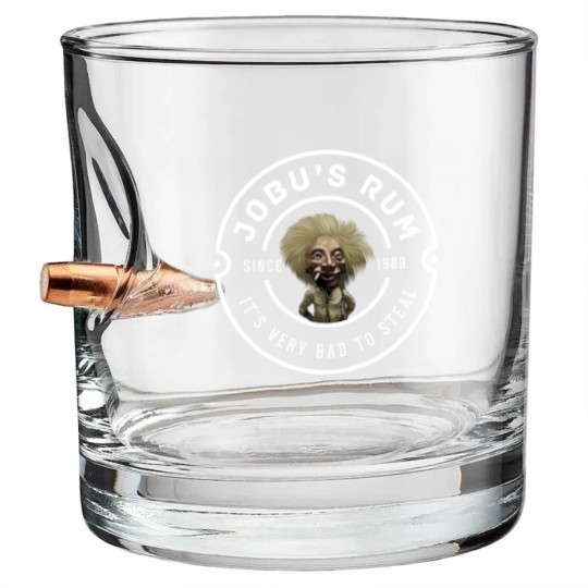 Discover Jobu's Rum "It's very bad to steal" - since 1989 - Jobu - Bullet Whiskey Glasses