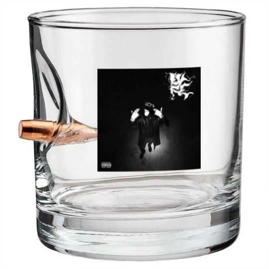 Discover YEAT LYFE Album Cover Bullet Whiskey Glasses | Yeat 2023 Tour Bullet Whiskey Glasses, Yeat Concert Festival Bullet Whiskey Glasses