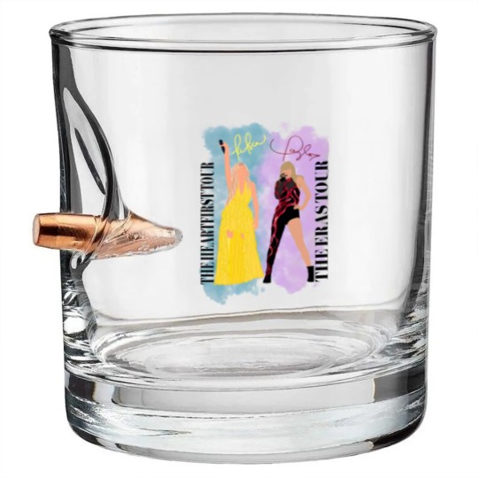 Discover Kelsea Ballerini Taylor Swifterini Tour Bullet Whiskey Glasses - Heartfirst Eras