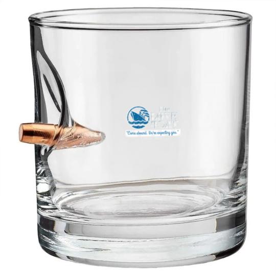 Discover The Love Boat, distressed - The Love Boat - Bullet Whiskey Glasses