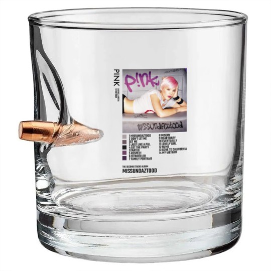 Discover Pink Missundaztood Album Bullet Whiskey Glasses